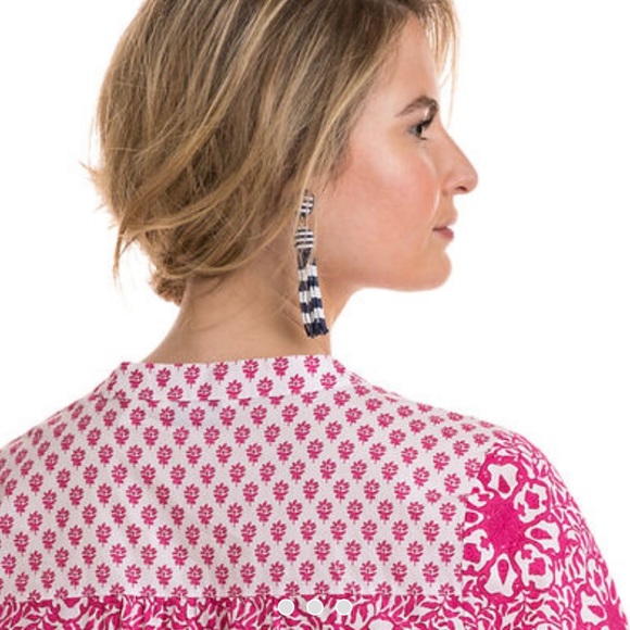 VINEYARD VINES Pink medallion tunic Size Small - Picture 3 of 16
